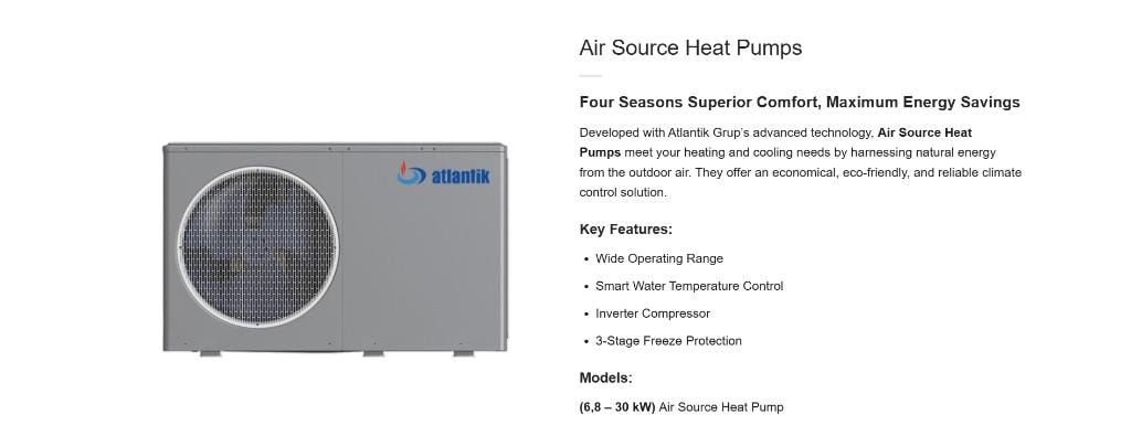 Air Source Heat Pumps