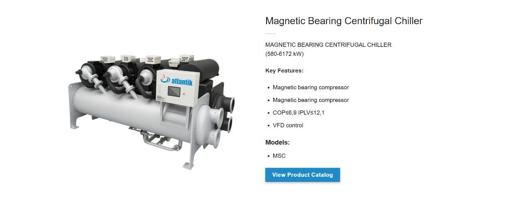 Magnetic Bearing Centrifugal Chiller